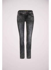 Jeans coupe slim noir STREET ONE pour femme seconde vue