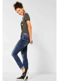 Jeans coupe slim bleu STREET ONE femme