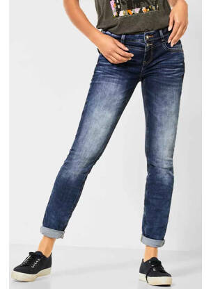 Jeans coupe slim bleu STREET ONE femme