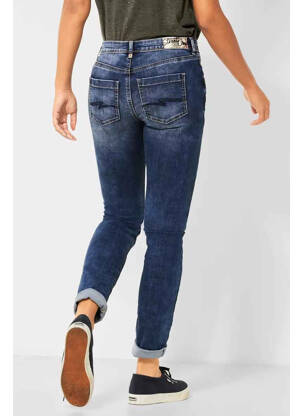 Jeans coupe slim bleu STREET ONE femme