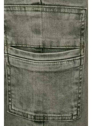 Pantalon cargo bleu STREET ONE femme