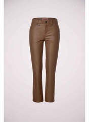 Pantalon slim marron STREET ONE pour femme seconde vue