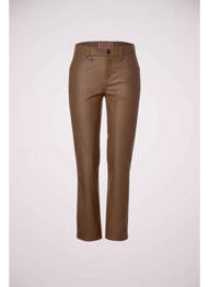 Pantalon slim marron STREET ONE femme
