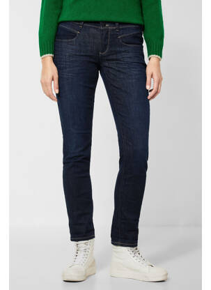 Jeans coupe droite bleu STREET ONE femme