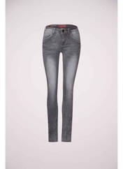 Jeans coupe slim gris STREET ONE pour femme seconde vue