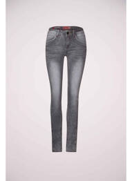 Jeans coupe slim gris STREET ONE femme