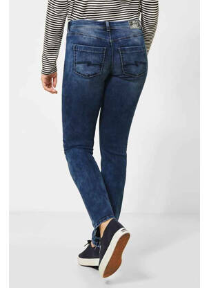 Jeans coupe droite bleu STREET ONE femme