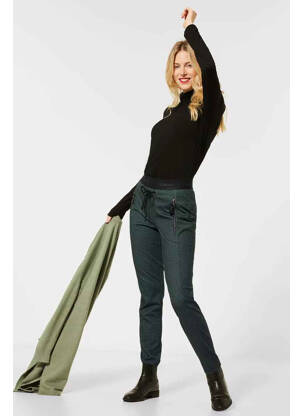 Legging vert STREET ONE femme
