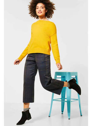 Pantalon chino gris STREET ONE femme