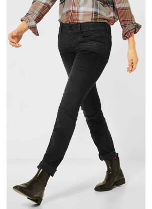 Jeans coupe slim noir STREET ONE femme