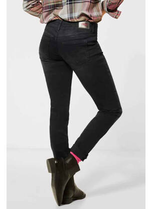 Jeans coupe slim noir STREET ONE femme