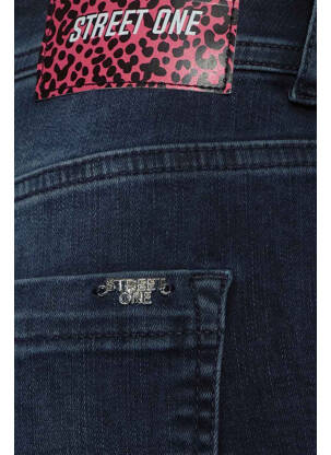 Jeans coupe slim bleu STREET ONE femme