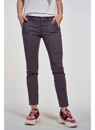 Pantalon slim gris STREET ONE femme