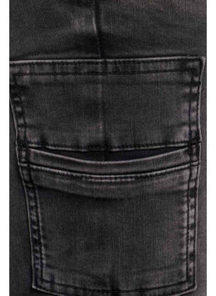 Jeans coupe slim noir STREET ONE femme