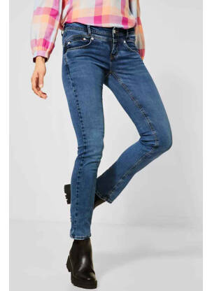 Jeans coupe droite bleu STREET ONE femme