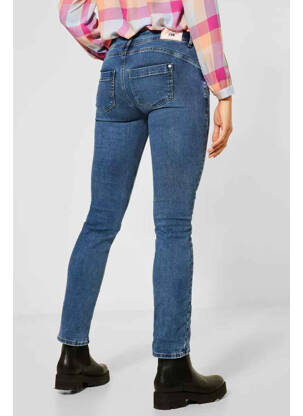 Jeans coupe droite bleu STREET ONE femme
