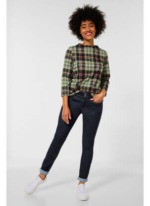 Jeans coupe slim bleu STREET ONE femme