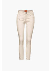 Pantalon chino beige STREET ONE pour femme seconde vue