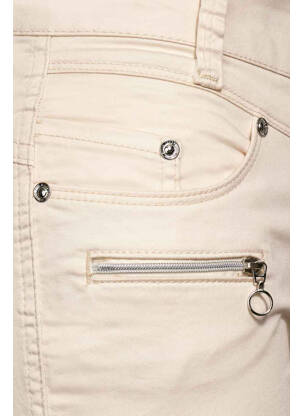 Pantalon chino beige STREET ONE femme