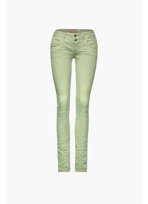 Jeans coupe slim vert STREET ONE femme