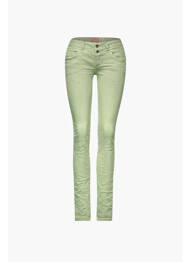 Jeans coupe slim vert STREET ONE femme