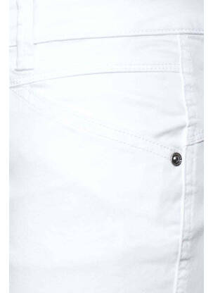 Pantalon chino blanc STREET ONE femme