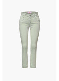 Pantalon chino vert STREET ONE femme