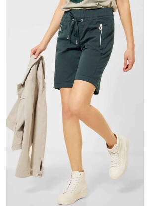 Bermuda vert STREET ONE pour femme