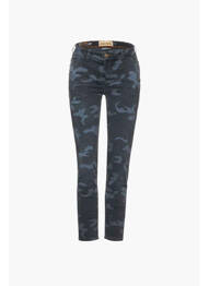 Pantalon slim gris STREET ONE femme