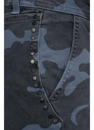 Pantalon slim gris STREET ONE femme
