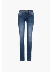 Jeans coupe slim bleu STREET ONE pour femme seconde vue