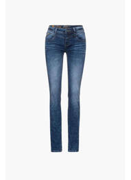 Jeans coupe slim bleu STREET ONE femme
