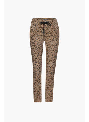 Jeans coupe droite marron STREET ONE femme