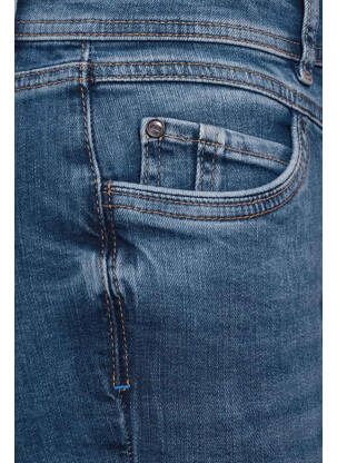 Jeans coupe droite bleu STREET ONE femme