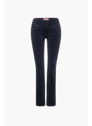 Pantalon droit bleu STREET ONE femme