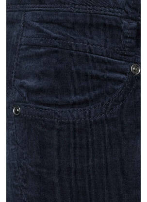 Pantalon droit bleu STREET ONE femme