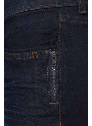 Jeans coupe slim bleu STREET ONE femme