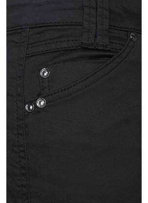 Jeans coupe slim noir STREET ONE femme
