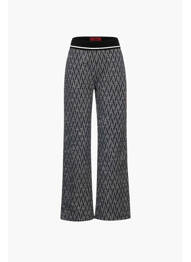 Pantalon flare noir STREET ONE femme