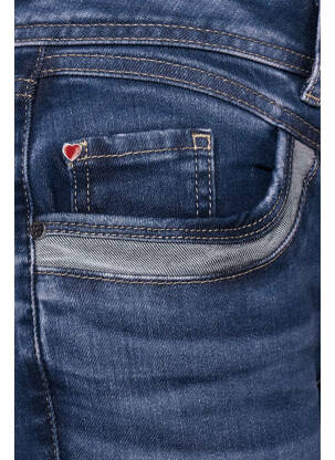 Jeans bootcut bleu STREET ONE femme