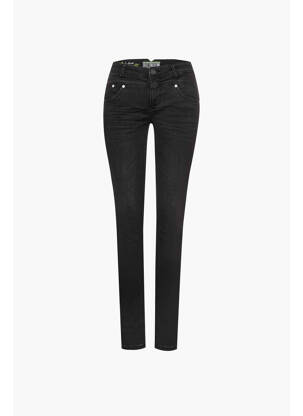 Jeans coupe droite noir STREET ONE femme