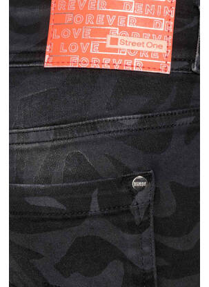 Jeans coupe slim bleu STREET ONE femme