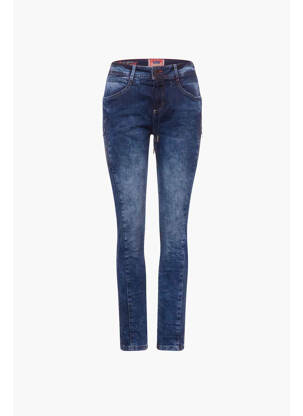 Jeans coupe slim bleu STREET ONE femme