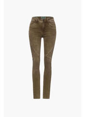 Pantalon chino beige STREET ONE pour femme seconde vue