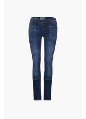 Jeans coupe slim bleu STREET ONE pour femme seconde vue