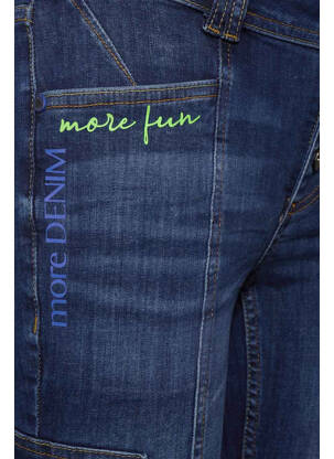 Jeans coupe slim bleu STREET ONE femme