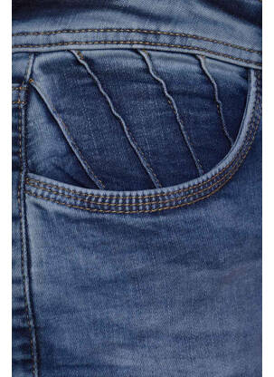 Jeans coupe slim bleu STREET ONE femme