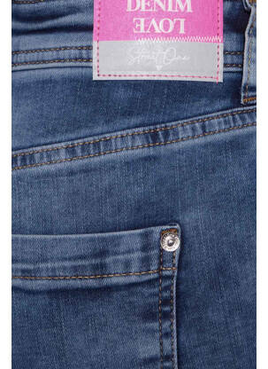 Jeans coupe slim bleu STREET ONE femme