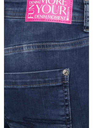 Jeans coupe slim bleu STREET ONE femme
