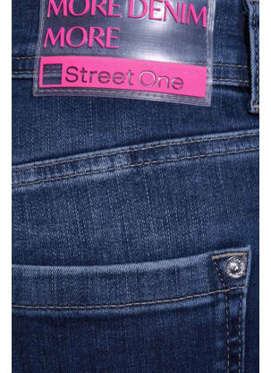Jeans coupe droite bleu STREET ONE femme